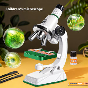 BEI JESS | Kids Educational Science Microscope Toy STEM Learning Kit for Student Children Science Experiment Tool 3Years Birthday Gift