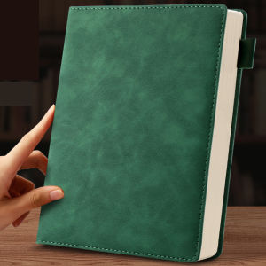 200Pages Simple Pen Insert Notepad Thickened Diary Simple Office Notepad Business Meeting Work Record Book