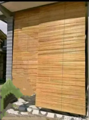 kerei tirai bambu sawit murah outdoor ukuran 200x200cm