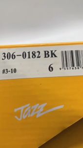 PALLAS JAZZ 3060182BK/Kasut Hitam Sekolah Menengah/DOUBLE VELCRO STRAPS Secondary School Black Shoe