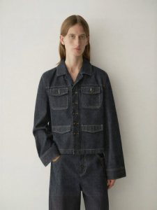 INSIS FEMME | Imported Vintage Multi-Pocket Denim Jacket