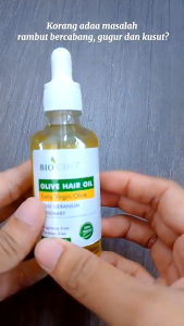 BIOCHO Olive Hair OilNatural Olive Hair OilSoftens Frizzy Hair Add Shine For Adult & Baby