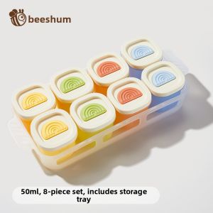 Beeshum | Baby Food Storage Box Frozen Meal Organizer