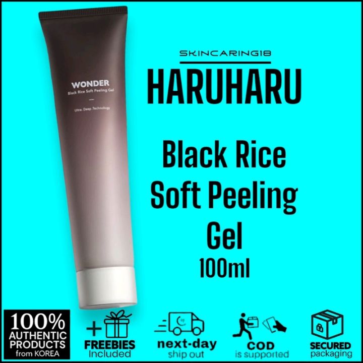HARUHARU Black Rice Soft Peeling Gel 100ml by SkinCaring18 Lazada