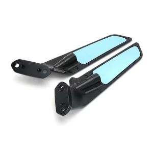New Motorcycle Rearview Mirror Fit For Kawasaki NINJA 636 ZX6R 2019-2026 Stealth Sport Winglet Mirror Adjustable Stealth Mirrors