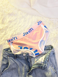 Pure Cotton Sports Underwear Womens Mid-Waist Triangle Pants Breathable Comfortable Print Casual Briefs CCAQUICK