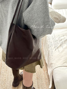 Large Capacity Womens Tote Bag Commuter Underarm Crossbody Bag Lazy Style Shoulder Bag School Bag Soft PU Leather Handbag