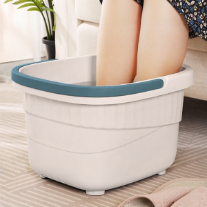 Student Dormitory Foot Bath Bucket with Massage and Health Care Function Plastic