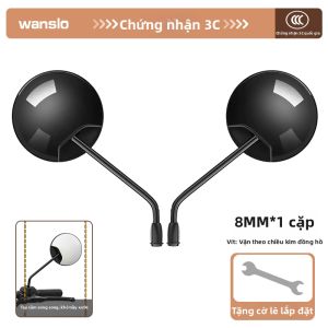 WANSLO | Gương Hậu Trình Rộng Cho Xe Đạp Điện