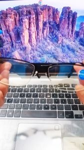 Kacamata Baca Anti Radiasi Sinar Biru dengan Frame Tahan Guncangan untuk HP Laptop dan TV