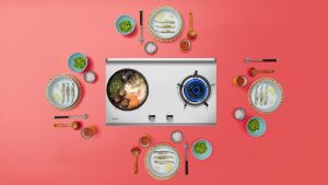 RINNAI RB-782S 2 BURNER STAINLESS STEEL BUILT-IN GAS HOB - READY STOCKS & DELIVER IN 3 DAYS *INSTALLATION AVAILABLE