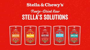 Stella & Chewys Dog Stellas Solutions Freeze-Dried Raw 4.25oz & 13oz - 5 Special Functional Meals