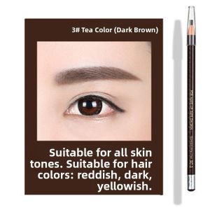 Nile 1818 Eyebrow Pencil Hard Core Waterproof Sweatproof Long-lasting No Smudging Makeup Artist Studio Quality Brow Makeup