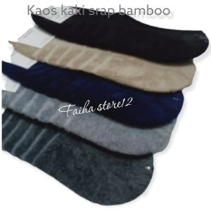 (PROMO 3 PASANG) kaos kaki bamboo arang/Best KAUS KAKI OBAT SERAT BAMBO ARANG KAOS  BAMBOO