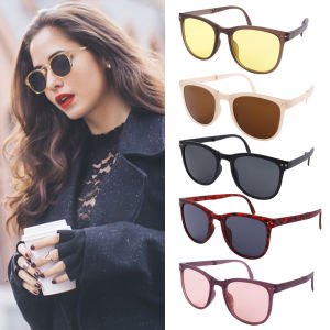 【Free Shipping】Fashion Folding Sunglasses for Men Women Outdoor Portable Glasses Driving Polarized Eyeware