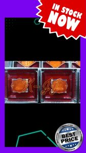 24V LED Krom Segi Empat/Berlian Lampu Belakang/Brek/Isyarat/Undur Lori Treler Trak 1 Set