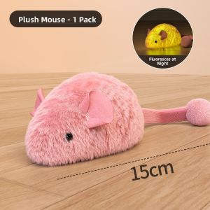 VOA | Electronic Interactive Cat Toy Rod Entertaining Mice Simulation Durable Wear-resistant