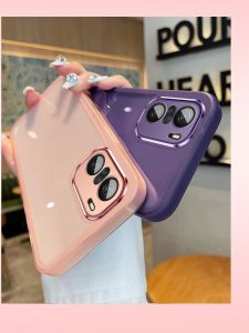 Ultra-Thin Silicone Protective Case for Xiaomi Poco F3 Full Cover Anti-Fall Shell Mens Womens Version with Lens Film