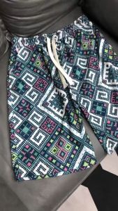 CZ HOME กางเกงขาสั้นแฟชั่นน่ารัก สามารถสวมใส่ได้ทั้งชายหญิง ลวดลายสมัยใหม่ใส่สบาย QC-DK8016