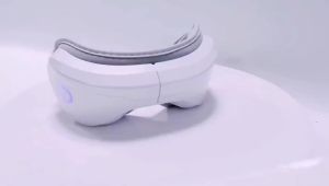 Folding Eye Massager Eye Mask with Heat and Bluetooth Music Airbag Eye Care Device Gift for Eye Strain Dry Eye Improve Sleep