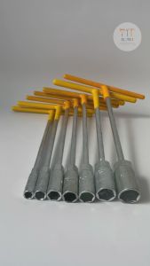 Bộ 7 khoá chữ T Liwin vặn ốc đa năng sửa chữa xe máy công việc hàng ngày full kích cỡ 8-19