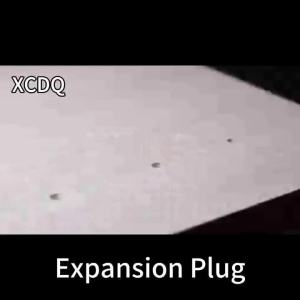 200pcs Embedded Plastic Screw Expansion Anchor External Self-Tapping Threaded Fixing Plug Wall Rivets for Board 5mm Hole