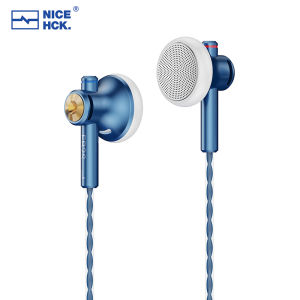 Tai Nghe Có Dây NICEHCK EB2S Pro HiFi Jack 3.5mm Có Micro Kiểu Dáng Dẹt Dynamic LCP 15.4mm Dành Cho Nghe Nhạc & Hát Chơi Game Thể Thao
