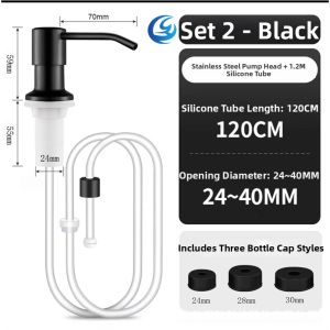 Stainless Steel Dishwashing Soap Dispenser