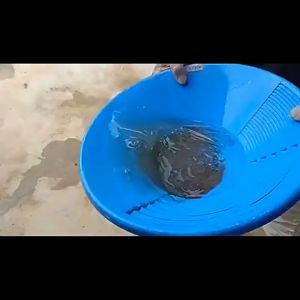 Plastic Gold Pan Basin 14 inch Gold Mining Pan With Two Types of Grooves Manual Wash Gold Equipment Gold Sieve Prospecting River Tool Black Portable
