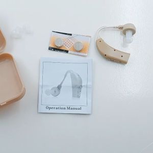 Skin Color 8grams Hearing Aid Behind free Battery The Ear Hearing Amplifier Invisible Hearing Aid  For Hearing Loss Patient Elderly