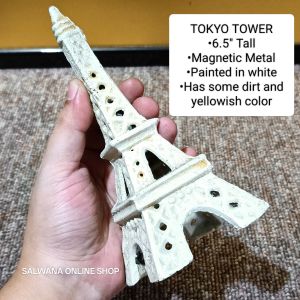PARIS EIFFEL TOKYO TOWER METAL FIGURINE • JAPAN SURPLUS