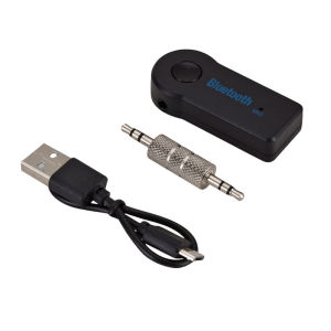 TABLLYUGE  Car Bluetooth Receiver Adapter 3.5mm  AUX Jack Stereo Audio Car Kit Transmitter Speaker Wireless Bluetooth Adapter