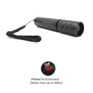 850nm Professional IR Infrared Flashlight Laser Sight Illuminator 400m Range for Night Vision Hunting and Wildlife Observation