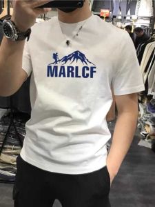 Áo Thun Nam Tay Ngắn Mùa Hè Thường Ngày Thoáng Khí in Họa Tiết Thời Trang Thường Ngày Tay Lửng Dáng Rộng Thoải Mái