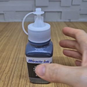 Tinta print UV DTF Film / Tinta DTF untuk Sablon / Printer Hard Soft Ink 100 Ml – Hitam