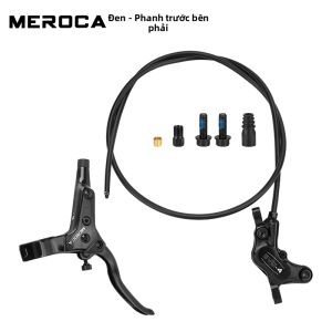 MEROCA | Phanh Đĩa Dầu 4 Piston CNC Forged Trước và Sau