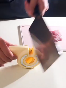 แท่นลับมีด โปร (6 ช่อง) Pro Knife Sharpener เครื่องลับมีดมัลติฟังก์ชั่น 6-ใน-1-หินลับเซรามิกมืออาชีพปรับมุมสําหรับมีดและกรรไกรมือถือสีดํา/สีขาวครัวเครื่องมือ