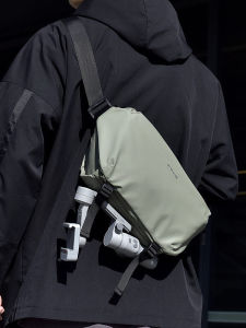 Mens Outdoor Cycling Travel Large Capacity Single Shoulder Crossbody Bag Chest Bag Street Trend Fashion Casual Soft Oxford Fabric