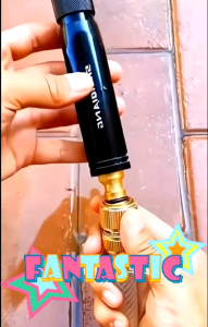 หัวฉีดน้ำแรงดันสูง วัสดุโลหะผสม หัวฉีดน้ำแรงดัน ปรับน้ำได้ สำหรับรดน้ำต้นไม้ ล้างรถ ใช้งานง่าย