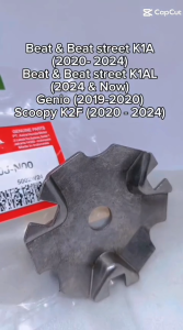 TUTUP RUMAH ROLLER GENIO ORIGINAL 22131-K0J-N00 PLATE RAMP HONDA BEAT STREET SCOOPY K2F ASLI OEM