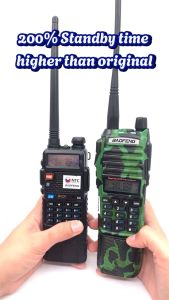 Baofeng UV82 Walkie Talkies Type-C Charging Dual Band Two Way Radio Dual PTT Extend Battery 10KM Long Range Base COD