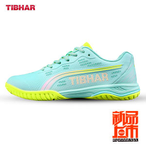 TIBHAR Table Tennis Shoes 2024 New Mens Competition Training Anti-slip Wear-resistant Breathable Shock-absorption Sports Shoes
