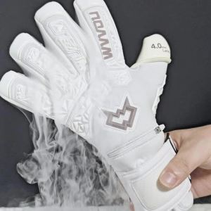 WVVOU Soccer Goalie Gloves for Adults and Youth High Performance Goalkeeper Gloves with 5 Detachable Finger Saves