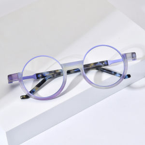 HEPIDEM Acetate Glasses Frame Women Oversize Big Size Round Eyeglasses Japanese Handmade Spectacles Thick Transparent Optical Eyewear 9366