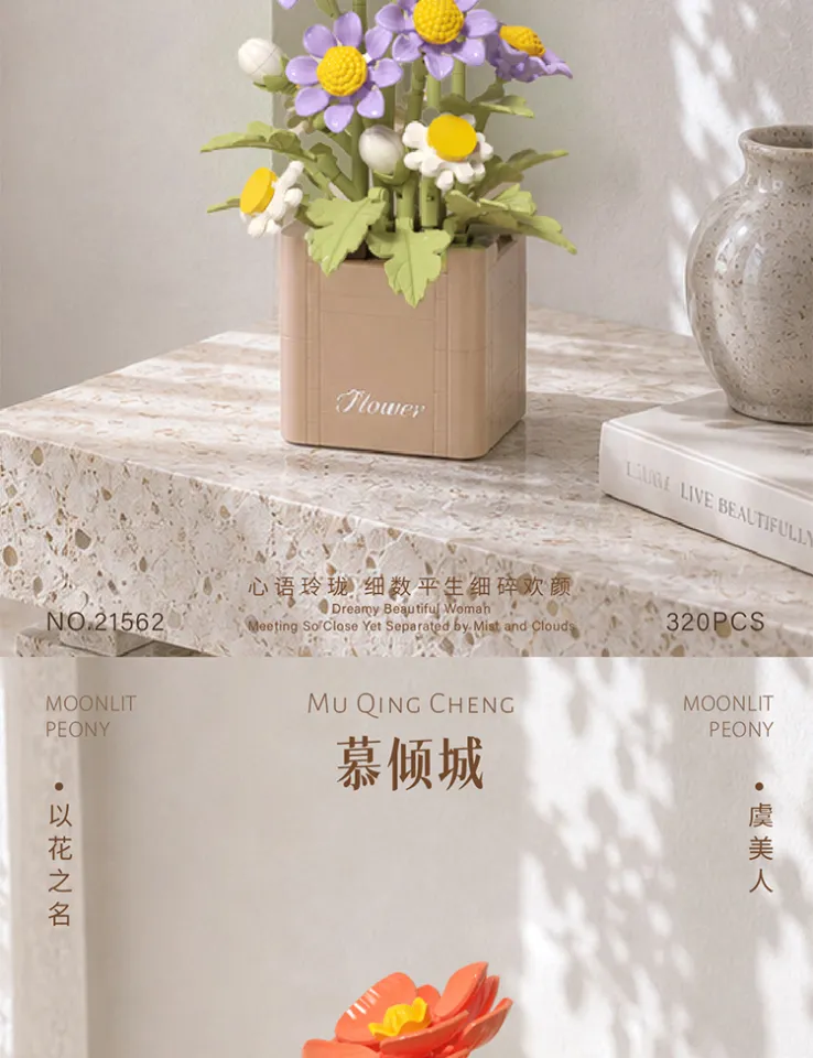 Eternal Flower Building Blocks | Lazada Singapore