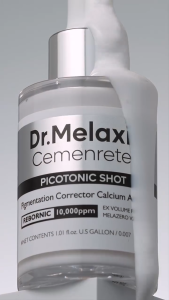 [Dr.Melaxin Official] Cemenrete Picotonic Shot Ampoule 30ml (Rebornic™ + Melazero V2™) : Pigmentation Care & Firm Skin