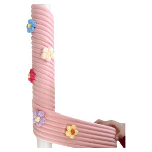 Modern Simple Decorative Stickers Waterproof Bathroom Balcony Pipe Covering Noise Reduction Cotton Pipe Beautification