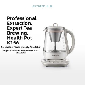 BUYDEEM | Multifunctional Household & Office Spraying Kettle Tea Brewer Insulation Steam Extractor