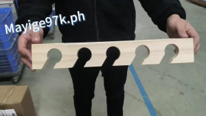 Wooden Hat Hanger Baseball Caps Organizer Baseball Hat Holder Vertical Space-Saving Closet