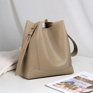 CALYPSO | Soft Leather Bucket Bag High-Capacity Commute